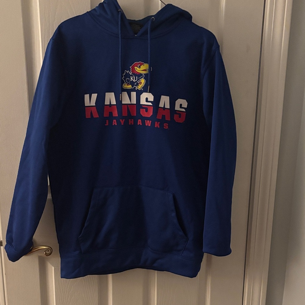 Colosseum Blue Kansas Jayhawks Hoodie